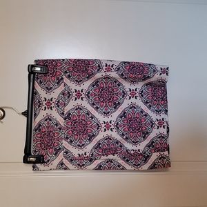 Charlotte Russe pink and purple fitted miniskirt